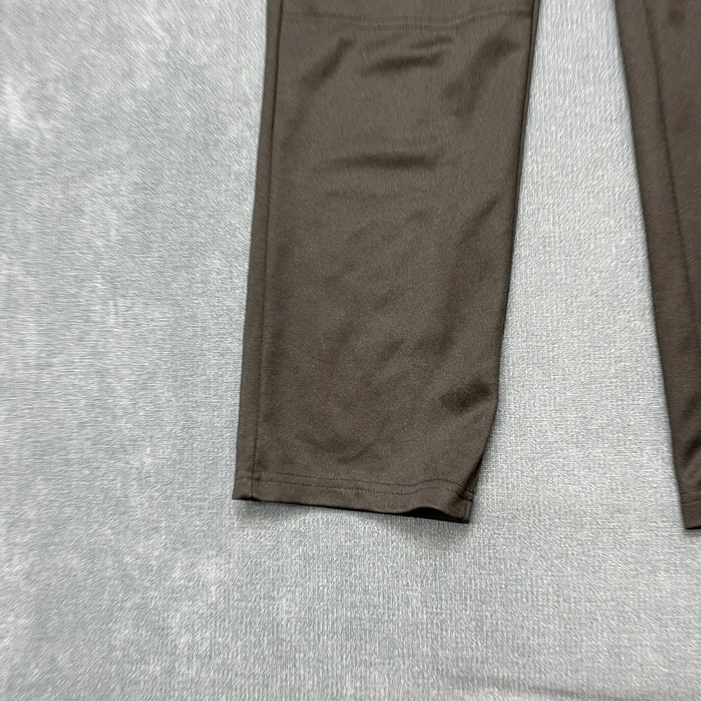 Adidas Climalite Baseball Pants Mens Small Black Flat Front Straight Leg Sports